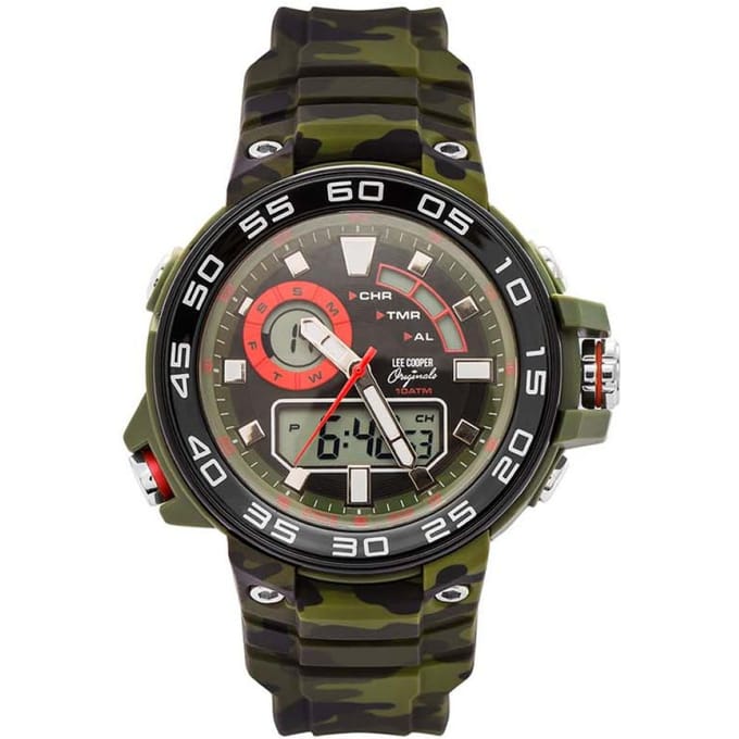 Lee Cooper LC05402.020 Heren Horloge 46mm