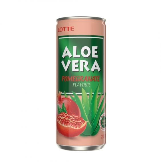 Drankje aloë vera granaatappel 240ml - lotte