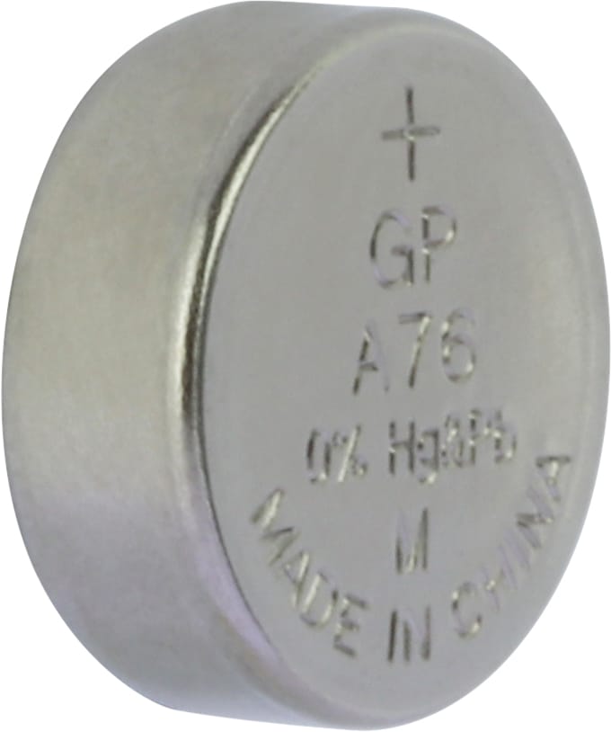 GP Alkaline 76A (V13GA / L1154 / LR44) Knoopcel Batterijen (5-pack)