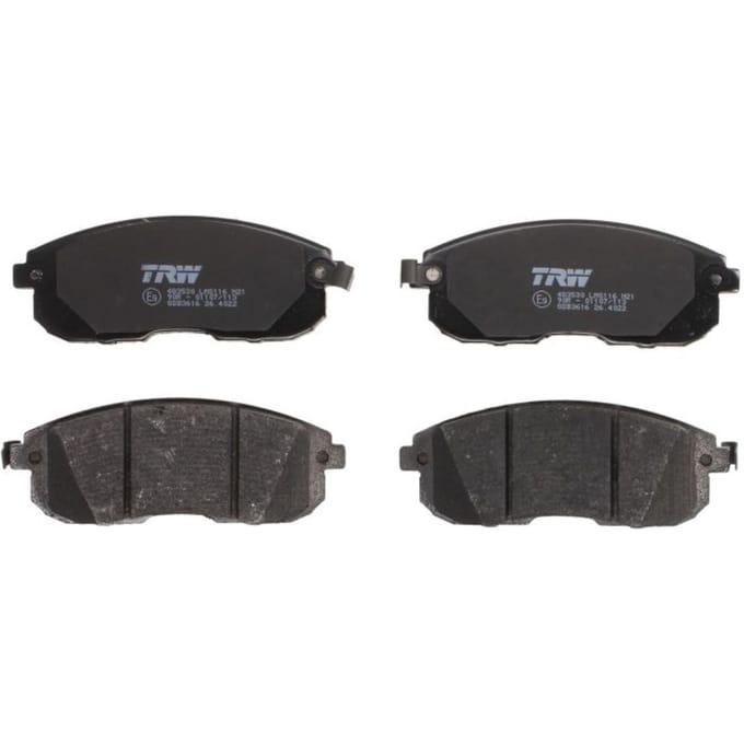 Remblokset TRW GDB3616, voor