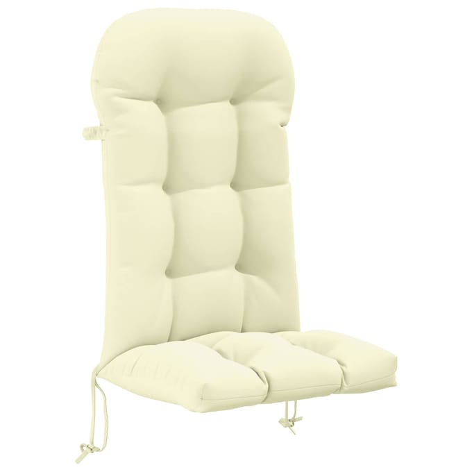 vidaXL - Zon - Ligzitzak - Kussen - PUTTEN - 100% - Polyester - Crèmekleurig