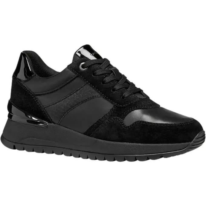 GEOX DESYA DAMES Sneakers - ZWART - Maat 37