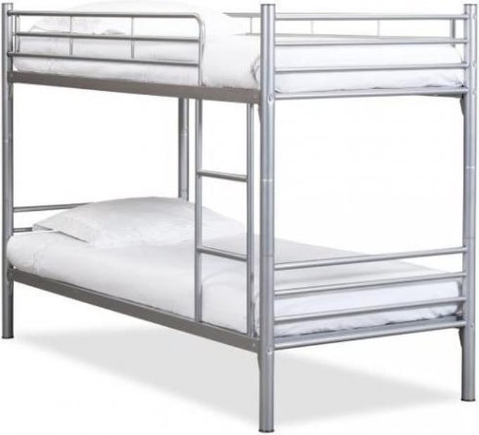 Deelbaar Stapelbed met dwarsgespannen spiraalbodem 90X200