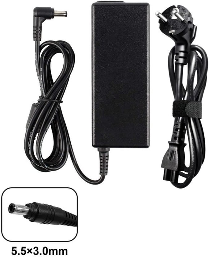 Laptoplader - Voedingsadapter - Adapter - Geschikt voor: Samsung – 19V 3.16A - Oplader - 5.5 x 3.0 mm Plug