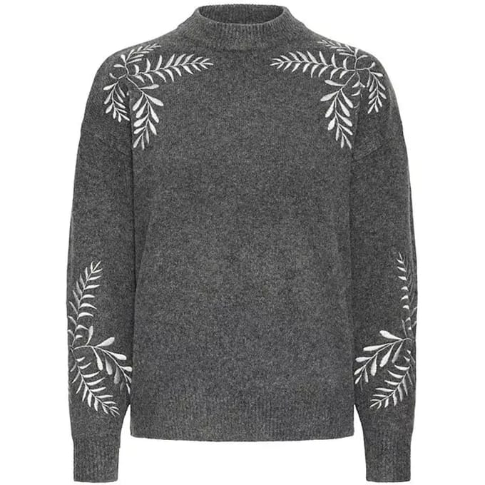 b.young - BYMAGGE EMB JUMPER - Dames - Truien