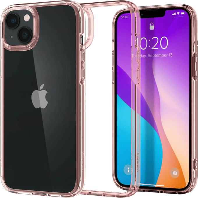 Spigen Ultra Hybrid Apple iPhone 14 Plus Hoesje Back Cover Roze