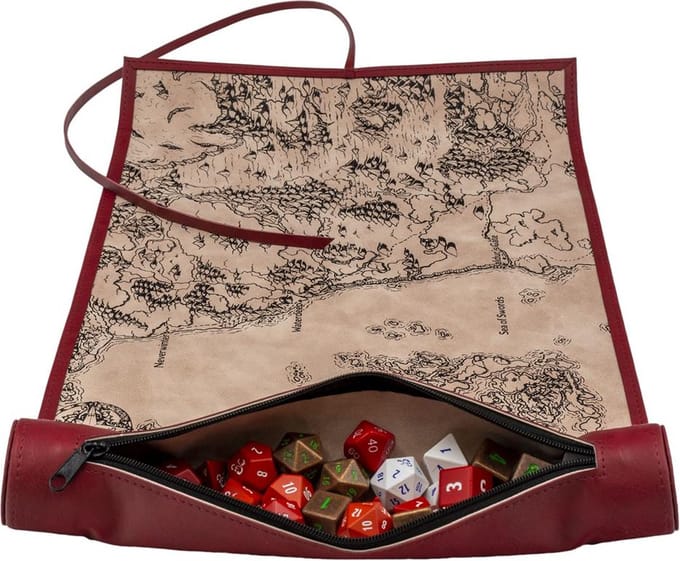 Dungeons and Dragons: Dice Scroll Map Sword Coast - Accessoires