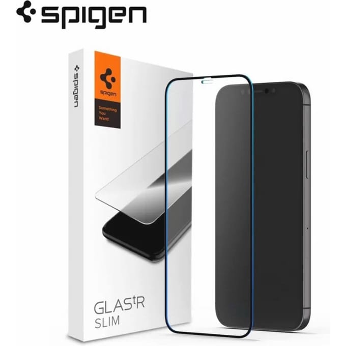 Spigen Glas.tR Slim HD iPhone 16 Plus / 15 Plus Screen Protector Tempered Glass