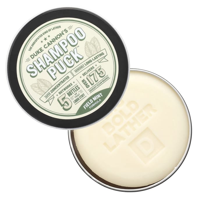 Duke Cannon Supply Co., Shampoo Pick™, Field Mint Formula, 4.2 oz gray