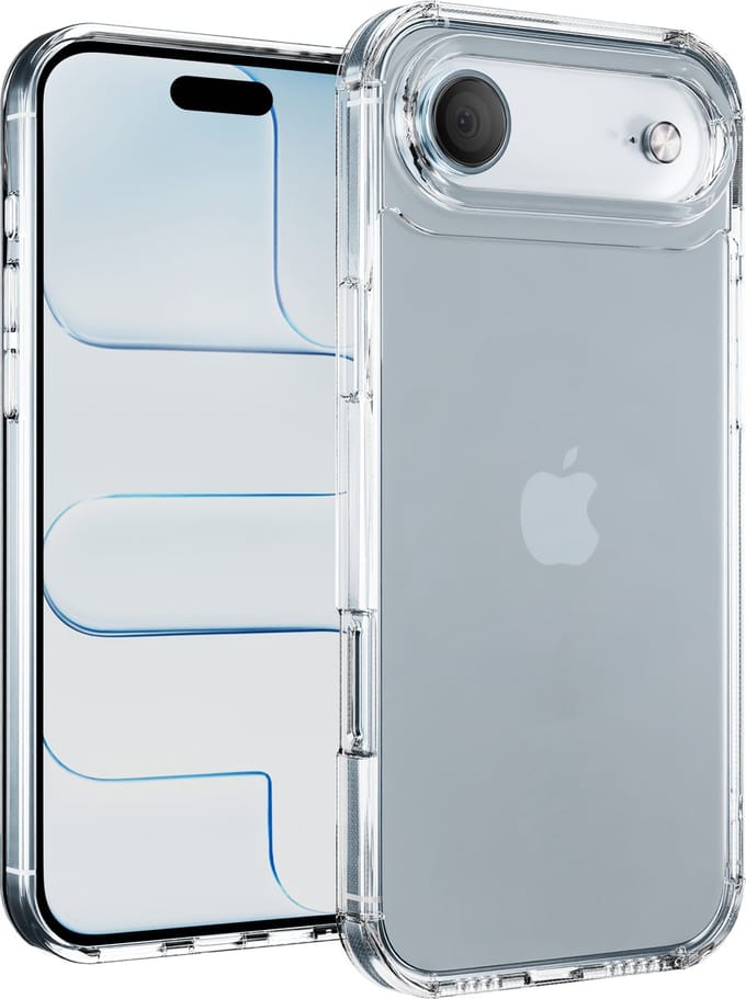Hoesje - geschikt voor iPhone 17 Air - Transparant - shock proof - hoes