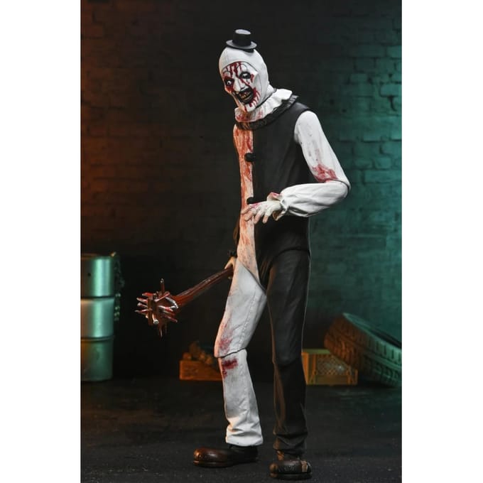 NECA Terrifier 2 Art The Clown (Blood Splattered) Ulitmate 7 Inch Scale Action Figure
