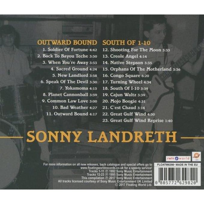 Sonny Landreth - Outward Bound / South Of 1-10 - CD