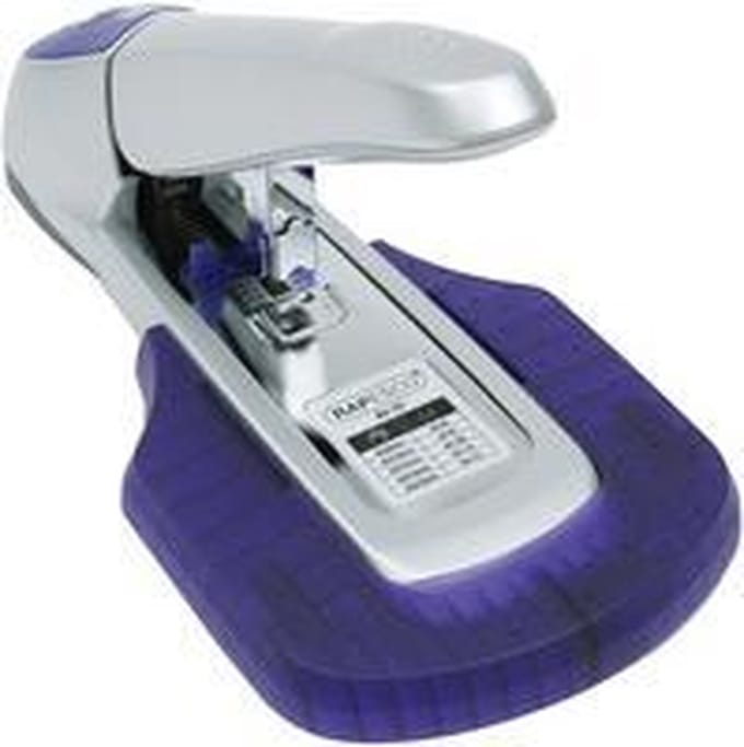 RAPESCO bloknietmachine AV-69, zilver / violet