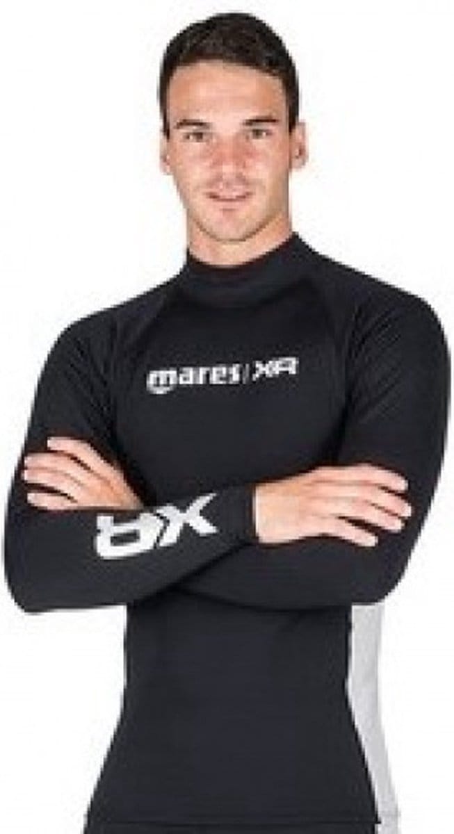 Mares Xr Rash Guard Met Lange Mouwen Zwart S Man