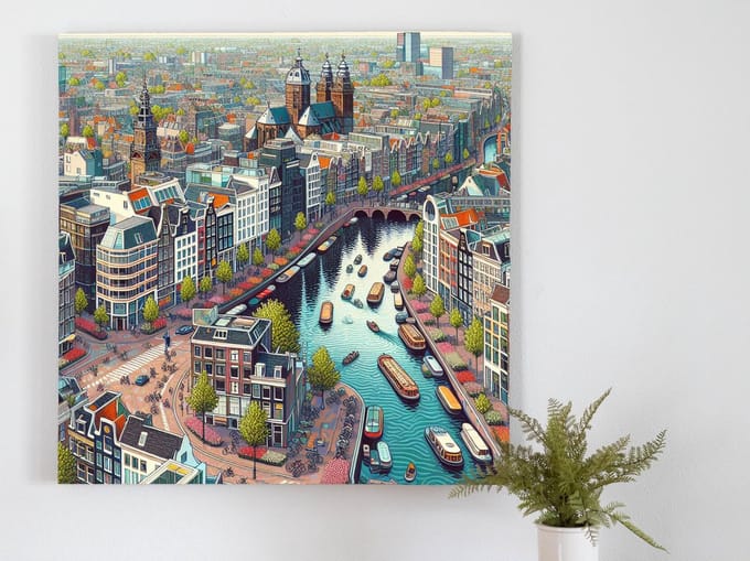 Kunstprint | Wanddecoratie | Forex | 60 × 60 cm
