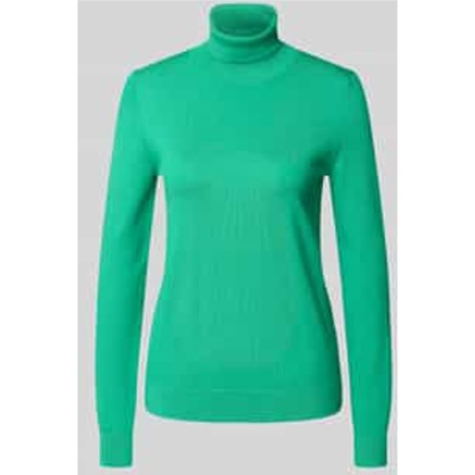 Slim fit coltrui van viscosemix in tricotlook