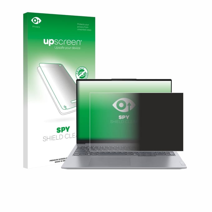 upscreen - privacy screenprotector voor Lenovo ThinkBook 16 Gen 7+ - Folie Beschermfolie Blauwlichtfilter