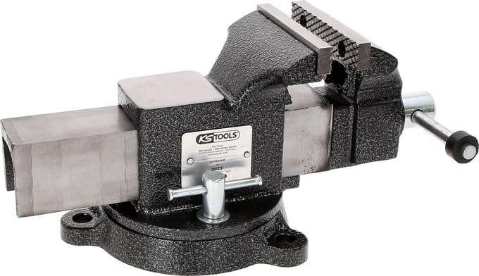 KS Tools Bankschroef 914.0004 Bekbreedte: 100.0 mm Spanbreedte (max.): 120 mm