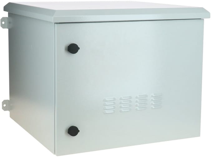 DSIT 9U outdoor wandkast IP55 - 600x600x500mm (BxDxH) - serverbehuizing - serverrack - serverkast - 19 inch