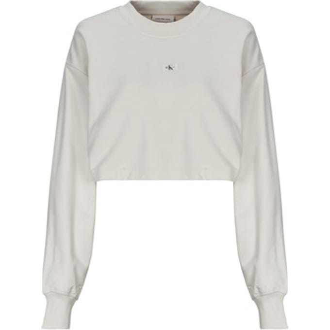 Calvin Klein Jeans  Trui WOVEN LABEL SHORT CREWNECK