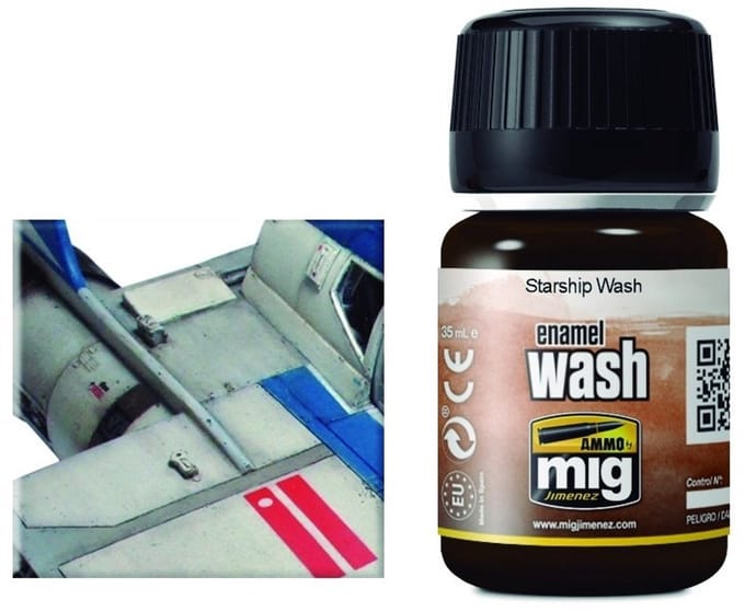 AMMO by Mig Jimenez Modelbouwdecoratie - MIG 1009 Starship Wash Effecten potje
