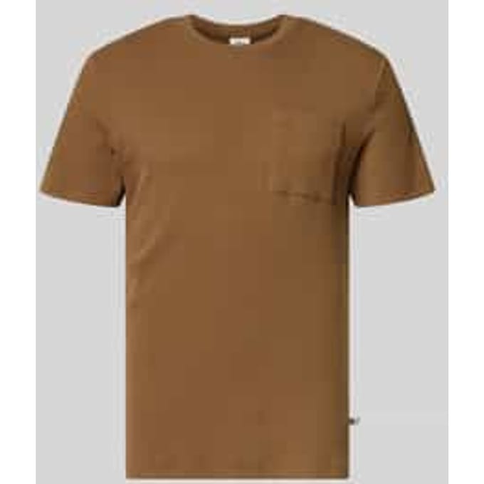 regular fit T-shirt van katoenmix