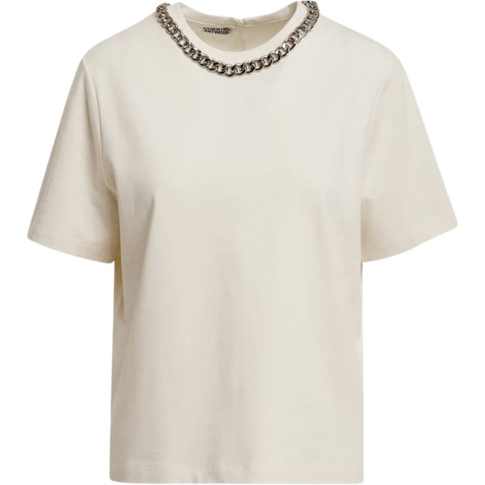 Essentiel Antwerp T-shirt With Chain T-shirts Off White Klaim