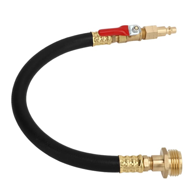 Tuinslang Adapter RV Vorstbescherming Combo Kit met 1/4 US Snelkoppeling Winterklaar Maken Sproeier black
