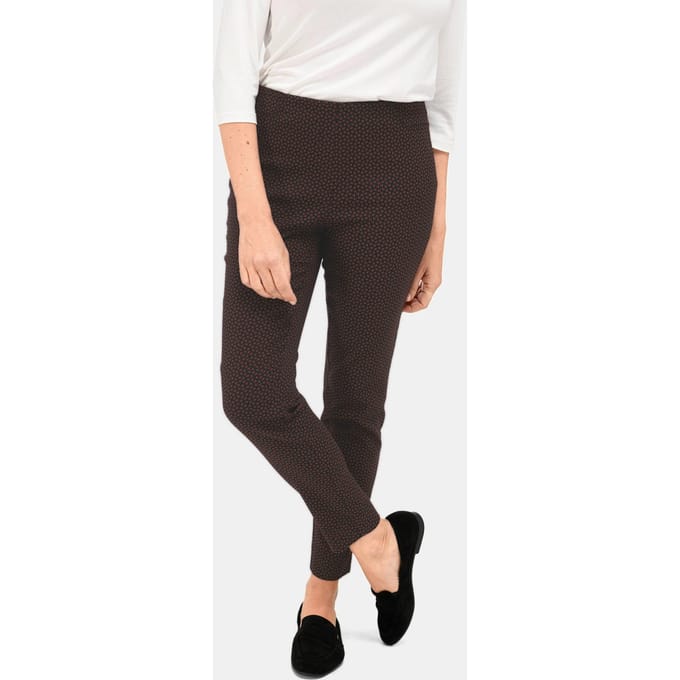 Goldner Jaquard-broek Martha Comfortabele stretchbroek MARTHA van jacquard