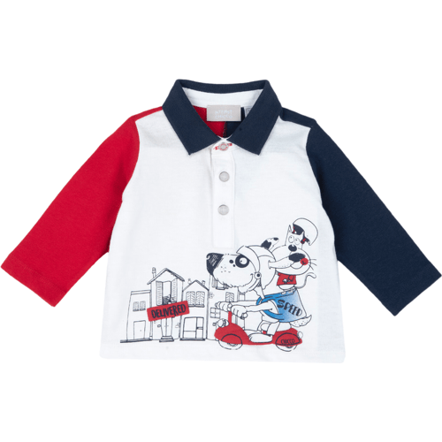Chicco kleding polo met lange mouwen 56 naturel