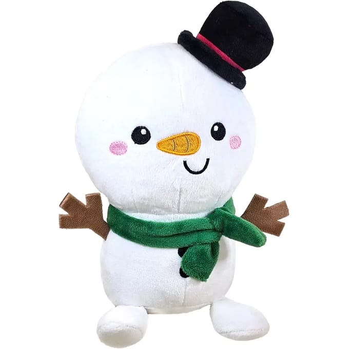 Pluche voor honden Nobby Pet Xmas Schneemann