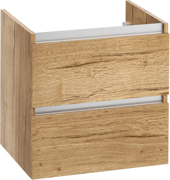 Saqu Gaia wastafelonderkast 60x39,5x60cm eiken marcato — greeploos