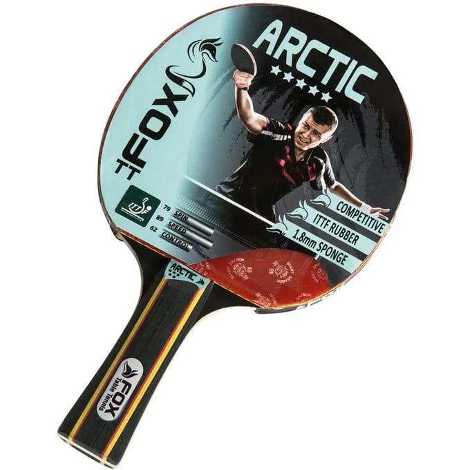 Fox TT Arctic 5 Star Tafeltennis Batje