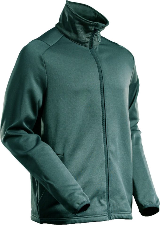 MASCOT Customized Fleecetrui rits - 22585-608 - bosgroen - maat M