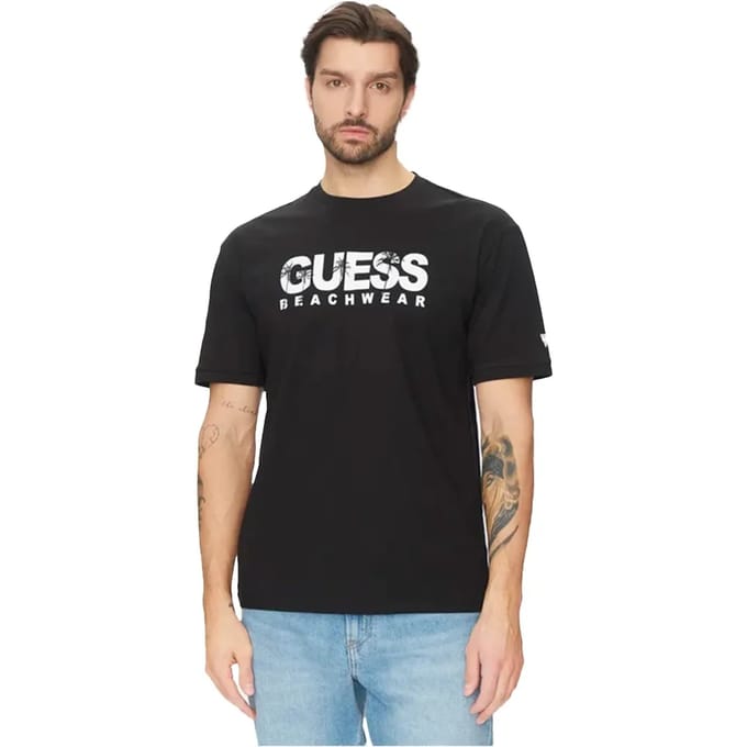 Guess heren strandkleding T-shirt