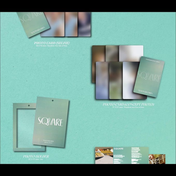 Yoon Seobin - Album Single Digital Rizz (Version carrée) 1ea white