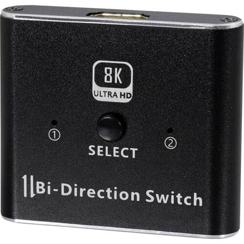 HDMI schakelaar | bi-directioneel (2 naar 1 / 1 naar 2) | HDMI2.1 (8K 60Hz + HDR)