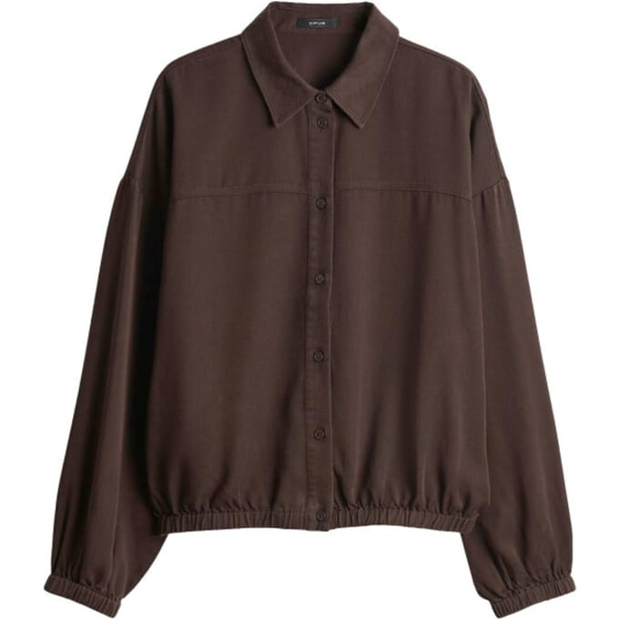 Relaxed fit blouse met elastische zoom model 'fynamo'