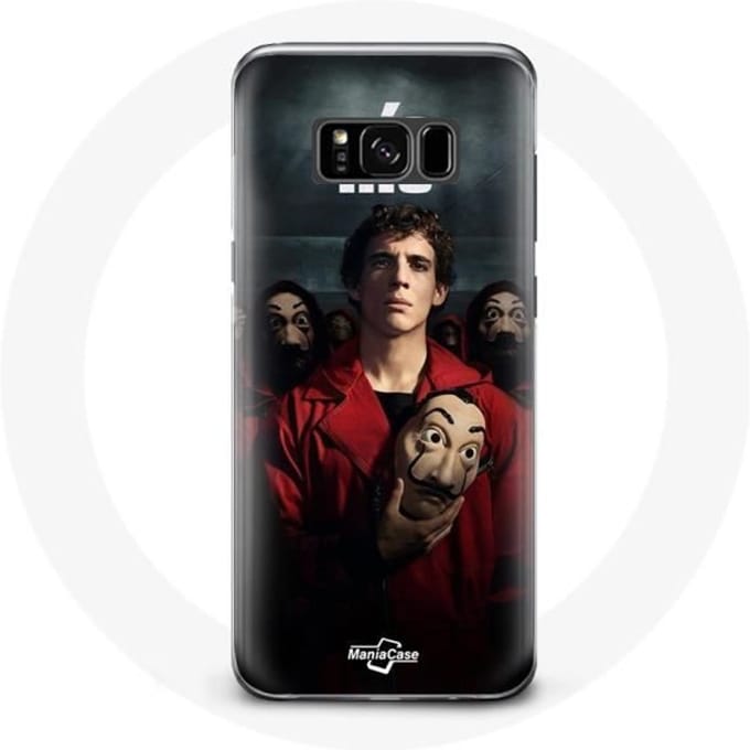 Case voor Samsung Galaxy S8 La Casa De Papel Rio Masker