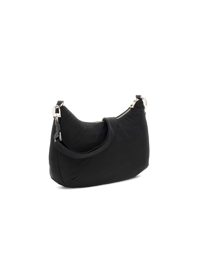 Guess Medium Crossbodytas / Schoudertas Dames - Eco Gemma - Zwart