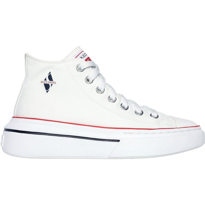 Skechers Vrouwen/dames Lace Up Trainers (Wit)