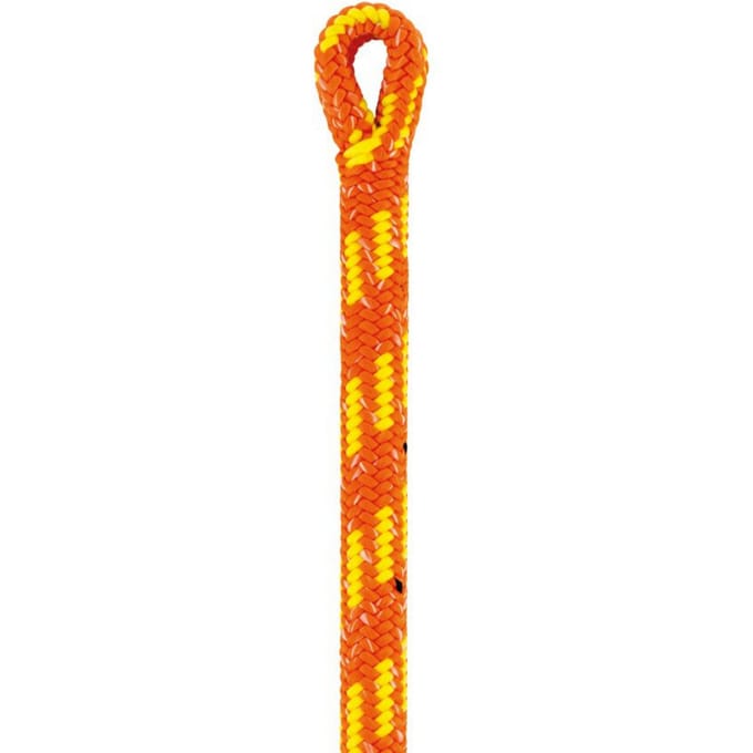 Petzl control klimlijn 12,5mm oranje 35 meter - 1 oog