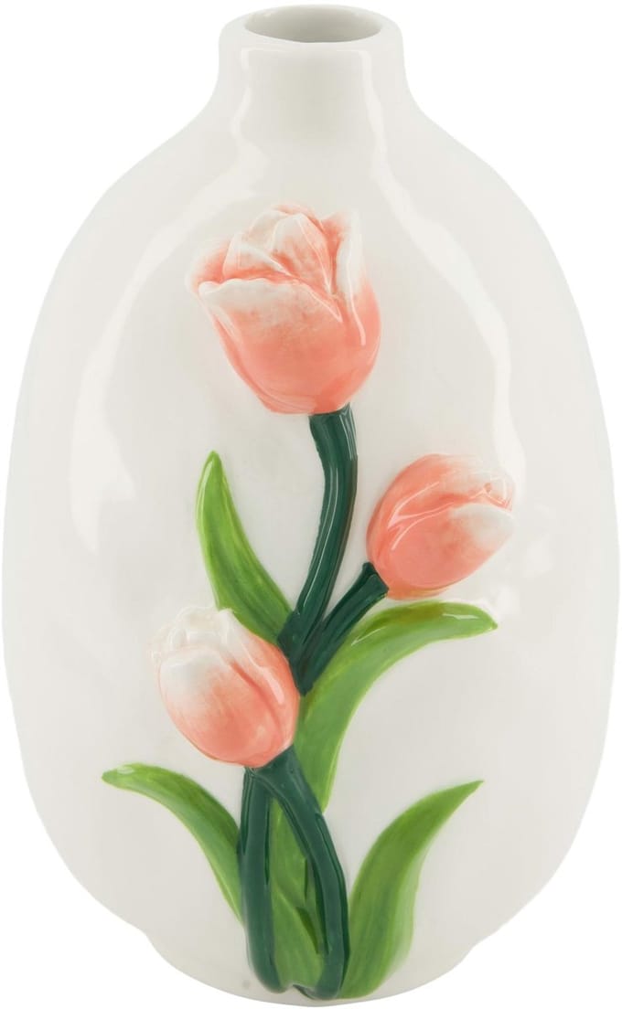 Vaas keramiek tulp Ø15,4xh23,7cm