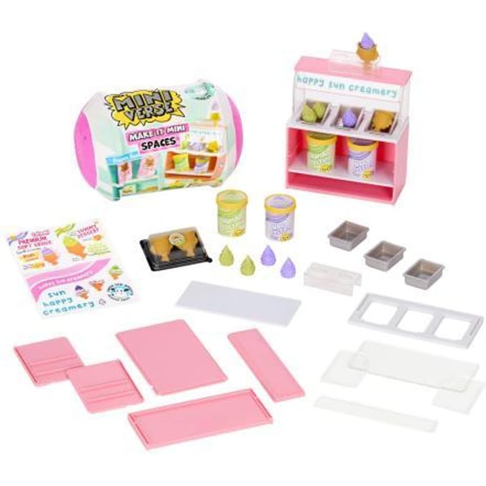 Miniverse Make It Mini Spaces Meubels - Knutselset – Miniatuurmeubels Maken