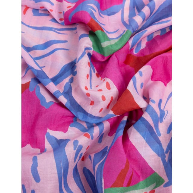 Oilily Atulp Check Sjaal- maatOne size Wild Rose
