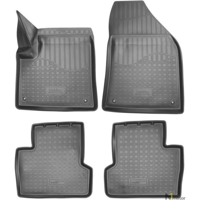 NORM Liners | Tapis De Sol En Caoutchouc TPE Toutes Saisones Pour Jeep Cherokee depuis 2013 noir