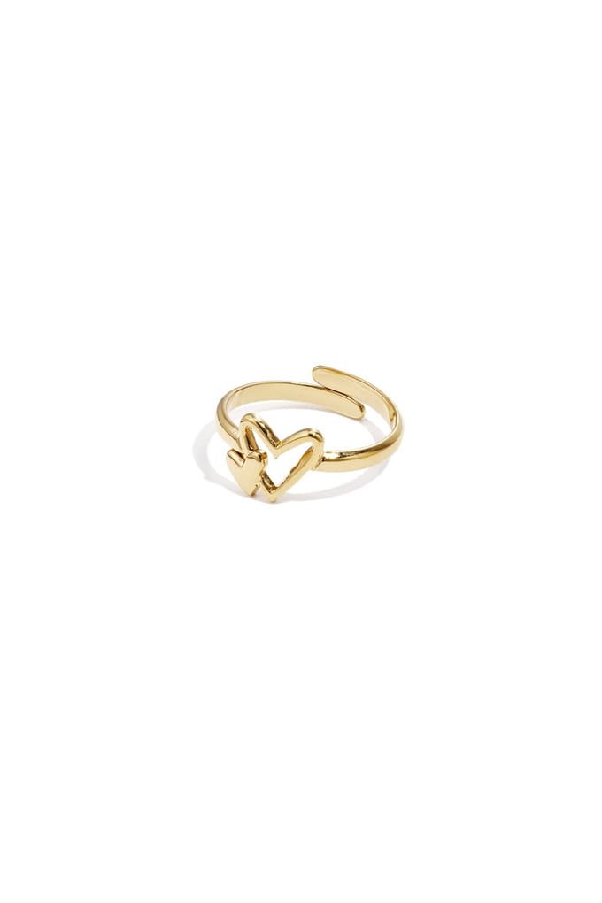 Ring met hartjes