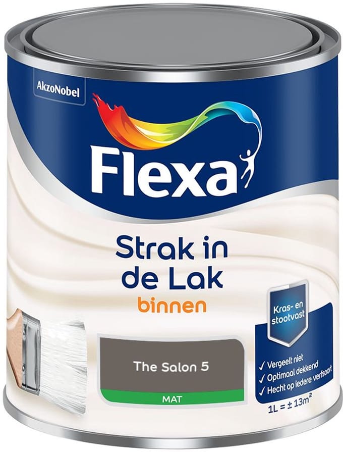 Flexa - Strak In De Lak Binnenlak Mat - The Salon 5 - Mengverf - 1 L