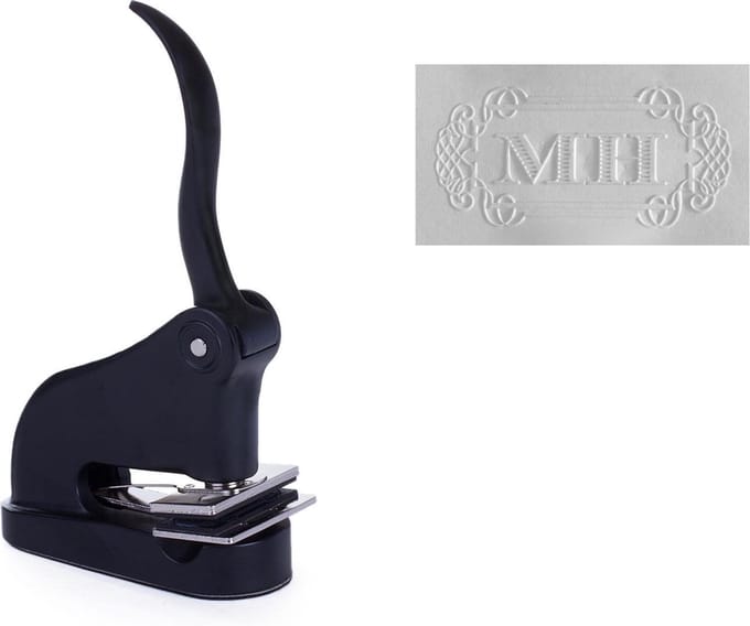 Preegstempel | 50x25mm | Shiny EG Deluxe | eigen ontwerp