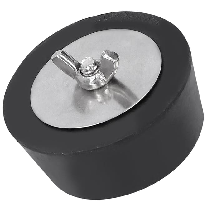 Winterstop Rubber Expansie voor Zwembadleidingwerk Winterfittingen 63mm gray